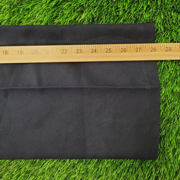 Vintage 80s Wrangler Polyester Pants 36x28 Black - Picture 15 of 16